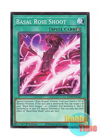 画像1: 英語版 L5DD-ENA23 Basal Rose Shoot 薫り貴き薔薇の芽吹き (ノーマル) 1st Edition
