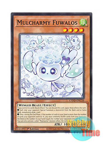 画像1: 英語版 L5DD-ENC16 Mulcharmy Fuwalos マルチャミー・フワロス (ノーマル) 1st Edition