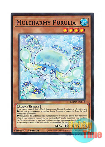 画像1: 英語版 L5DD-ENY18 Mulcharmy Purulia マルチャミー・プルリア (ノーマル) 1st Edition