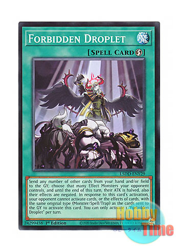画像1: 英語版 L5DD-ENY29 Forbidden Droplet 禁じられた一滴 (ノーマル) 1st Edition