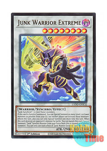 画像1: 英語版 L5DD-ENY32 Junk Warrior Extreme ジャンク・ウォリアー・エクストリーム (ウルトラレア) 1st Edition