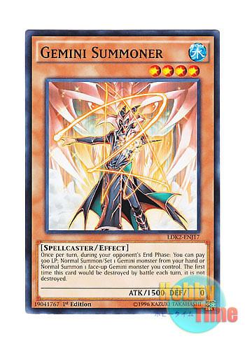 画像1: 英語版 LDK2-ENJ17 Gemini Summoner デュアル・サモナー (ノーマル) 1st Edition
