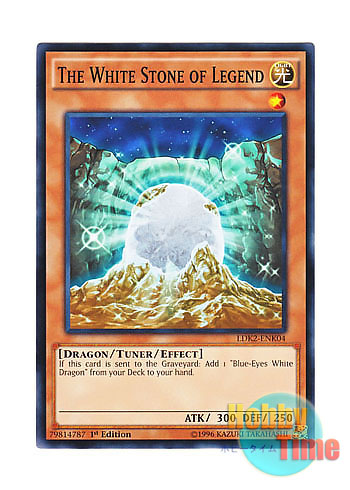 画像1: 英語版 LDK2-ENK04 The White Stone of Legend 伝説の白石 (ノーマル) 1st Edition