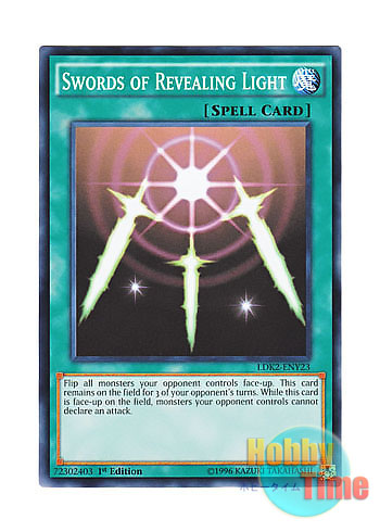 画像1: 英語版 LDK2-ENY23 Swords of Revealing Light 光の護封剣 (ノーマル) 1st Edition