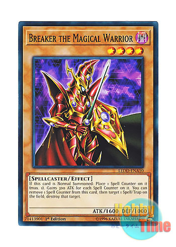 画像1: 英語版 LEDD-ENA10 Breaker the Magical Warrior 魔導戦士 ブレイカー (ノーマル) 1st Edition