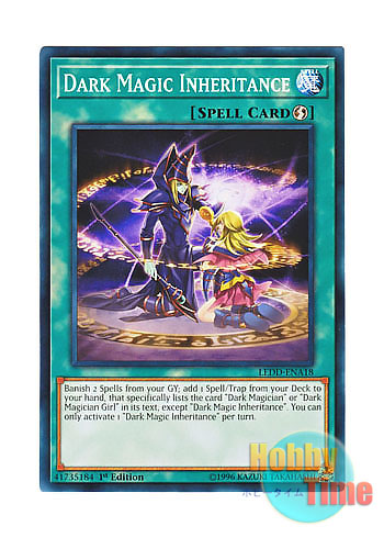 画像1: 英語版 LEDD-ENA18 Dark Magic Inheritance 黒魔術の継承 (ノーマル) 1st Edition