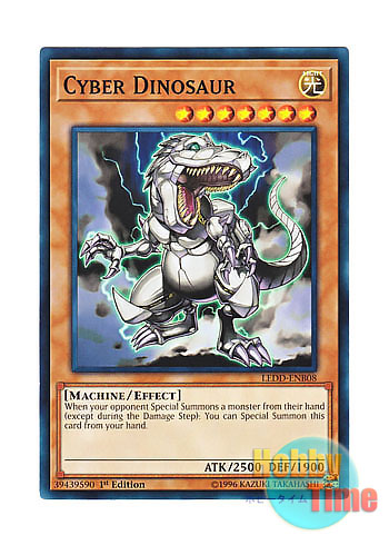 画像1: 英語版 LEDD-ENB08 Cyber Dinosaur サイバー・ダイナソー (ノーマル) 1st Edition