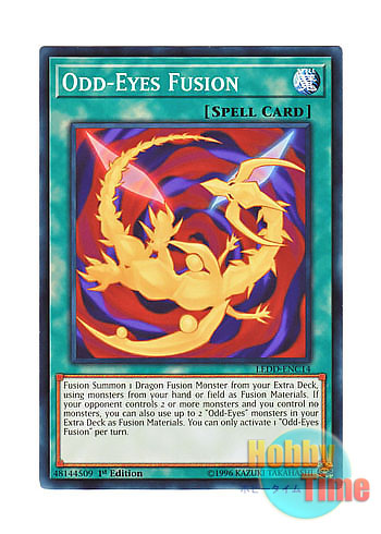 画像1: 英語版 LEDD-ENC14 Odd-Eyes Fusion オッドアイズ・フュージョン (ノーマル) 1st Edition