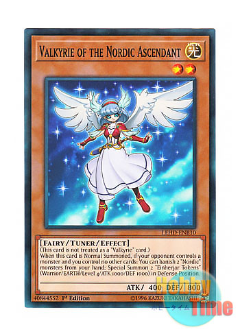画像1: 英語版 LEHD-ENB10 Valkyrie of the Nordic Ascendant 極星天ヴァルキュリア (ノーマル) 1st Edition