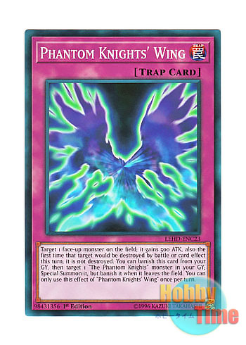 画像1: 英語版 LEHD-ENC23 Phantom Knights' Wing 幻影翼 (ノーマル) 1st Edition