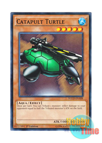 画像1: 英語版 YGLD-ENA08 Catapult Turtle カタパルト・タートル (ノーマル) 1st Edition