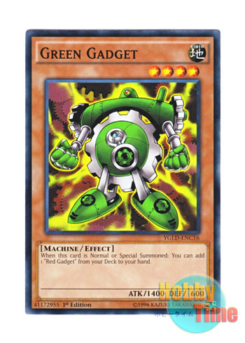 画像1: 英語版 YGLD-ENC16 Green Gadget グリーン・ガジェット (ノーマル) 1st Edition