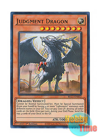 画像1: 英語版 BLC1-EN012 Judgment Dragon 裁きの龍 (ウルトラレア) 1st Edition