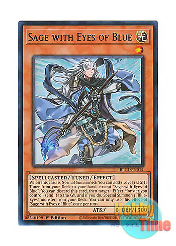 画像1: 英語版 BLC1-EN014 Sage with Eyes of Blue 青き眼の賢士 (ウルトラレア) 1st Edition