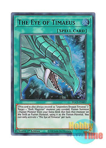 画像1: 英語版 DLCS-EN007 The Eye of Timaeus ティマイオスの眼 (ウルトラレア：パープル) 1st Edition