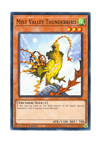 画像1: 英語版 HAC1-EN056 Mist Valley Thunderbird 霞の谷の雷鳥 (ノーマル) 1st Edition
