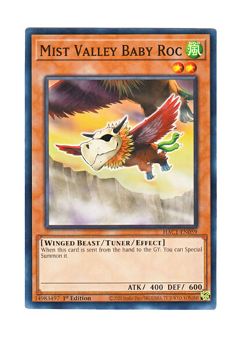 画像1: 英語版 HAC1-EN059 Mist Valley Baby Roc 霞の谷の幼怪鳥 (ノーマル) 1st Edition