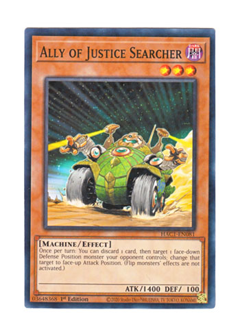画像1: 英語版 HAC1-EN081 Ally of Justice Searcher A・O・J リサーチャー (ノーマル・パラレル) 1st Edition
