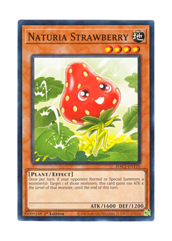 画像1: 英語版 HAC1-EN110 Naturia Strawberry ナチュル・ストロベリー (ノーマル) 1st Edition