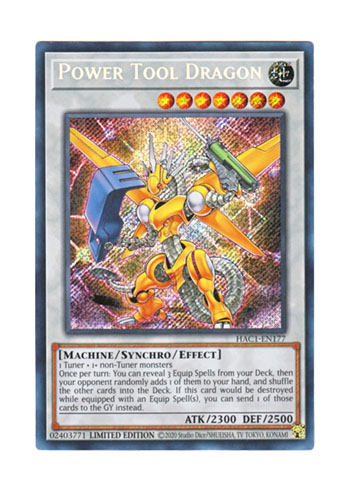 画像1: 英語版 HAC1-EN177 Power Tool Dragon パワー・ツール・ドラゴン (シークレットレア) Limited Edition