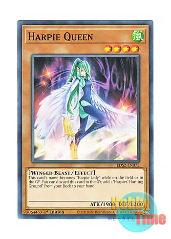 画像1: 英語版 LDS2-EN072 Harpie Queen ハーピィ・クィーン (ノーマル) 1st Edition