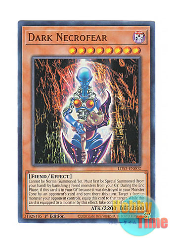 画像1: 英語版 LDS3-EN002 Dark Necrofear ダーク・ネクロフィア (ウルトラレア) 1st Edition