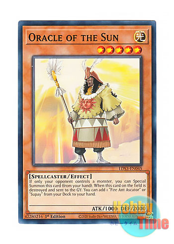画像1: 英語版 LDS3-EN045 Oracle of the Sun 太陽の神官 (ノーマル) 1st Edition