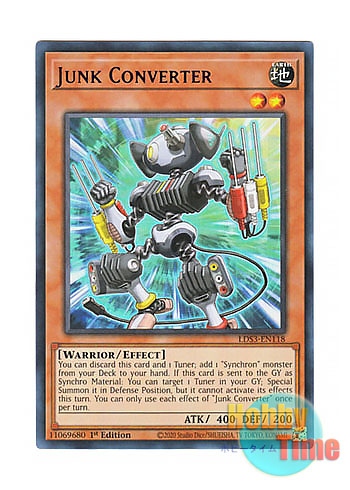 画像1: 英語版 LDS3-EN118 Junk Converter ジャンク・コンバーター (ウルトラレア：ブルー) 1st Edition