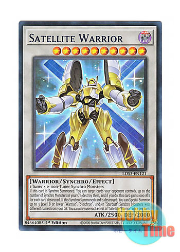 画像1: 英語版 LDS3-EN121 Satellite Warrior サテライト・ウォリアー (ウルトラレア：ブルー) 1st Edition
