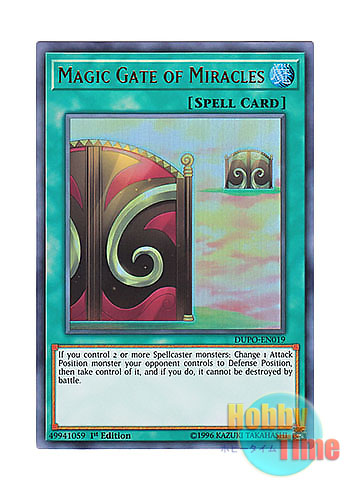 画像1: 英語版 DUPO-EN019 Magic Gate of Miracles 奇跡のマジック・ゲート (ウルトラレア) 1st Edition