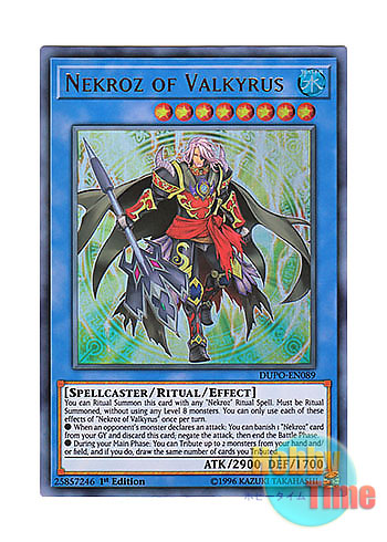 画像1: 英語版 DUPO-EN089 Nekroz of Valkyrus ヴァルキュルスの影霊衣 (ウルトラレア) 1st Edition