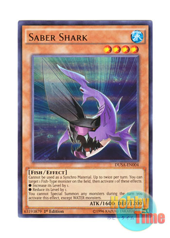 画像1: 英語版 DUSA-EN004 Saber Shark セイバー・シャーク (ウルトラレア) 1st Edition