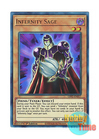 画像1: 英語版 GFP2-EN017 Infernity Sage インフェルニティ・セイジ (ウルトラレア) 1st Edition