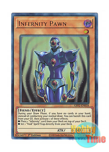 画像1: 英語版 GFP2-EN018 Infernity Pawn インフェルニティ・ポーン (ウルトラレア) 1st Edition