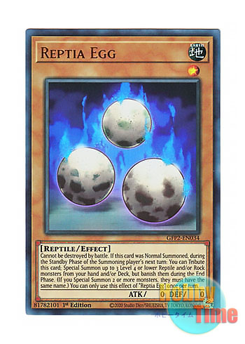 画像1: 英語版 GFP2-EN034 Reptia Egg レプティア・エッグ (ウルトラレア) 1st Edition