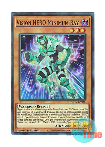 画像1: 英語版 GFP2-EN055 Vision HERO Minimum Ray V・HERO ミニマム・レイ (ウルトラレア) 1st Edition