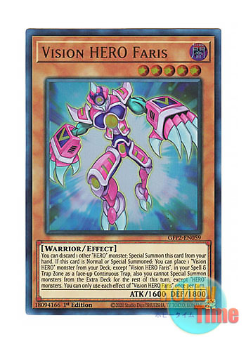 画像1: 英語版 GFP2-EN059 Vision HERO Faris V・HERO ファリス (ウルトラレア) 1st Edition