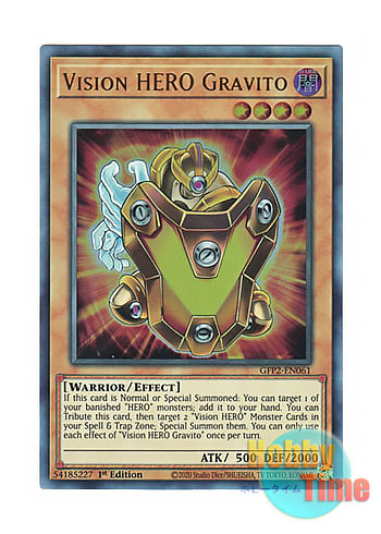 画像1: 英語版 GFP2-EN061 Vision HERO Gravito V・HERO グラビート (ウルトラレア) 1st Edition