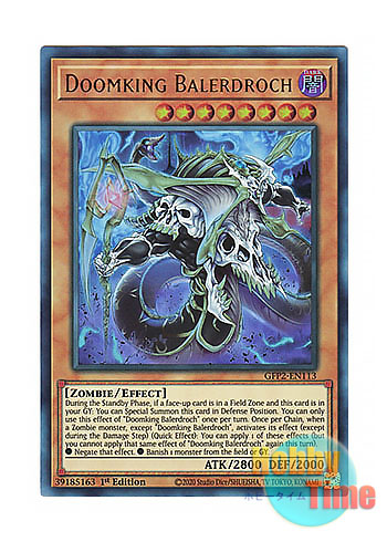 画像1: 英語版 GFP2-EN113 Doomking Balerdroch 死霊王 ドーハスーラ (ウルトラレア) 1st Edition