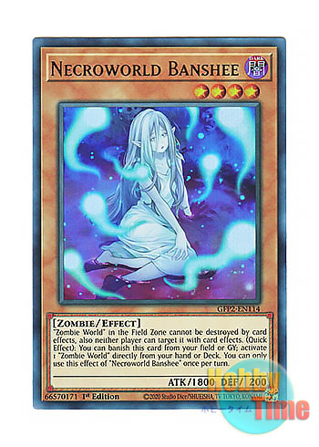 画像1: 英語版 GFP2-EN114 Necroworld Banshee 屍界のバンシー (ウルトラレア) 1st Edition