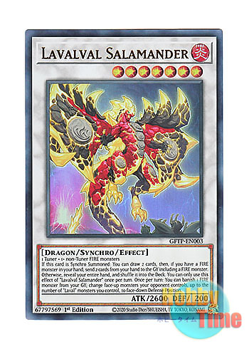 画像1: 英語版 GFTP-EN003 Lavalval Salamander ラヴァルバル・サラマンダー (ウルトラレア) 1st Edition