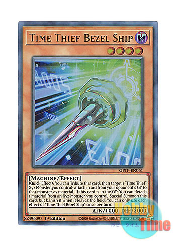 画像1: 英語版 GFTP-EN061 Time Thief Bezel Ship クロノダイバー・ベゼルシップ (ウルトラレア) 1st Edition