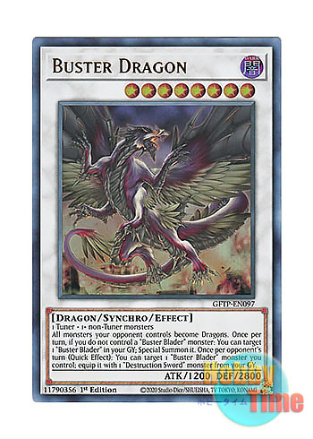 画像1: 英語版 GFTP-EN097 Buster Dragon 破戒蛮竜－バスター・ドラゴン (ウルトラレア) 1st Edition