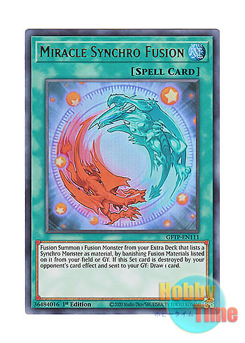 画像1: 英語版 GFTP-EN111 Miracle Synchro Fusion ミラクルシンクロフュージョン (ウルトラレア) 1st Edition