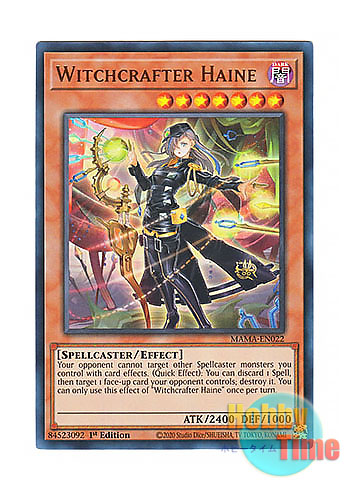 画像1: 英語版 MAMA-EN022 Witchcrafter Haine ウィッチクラフト・ハイネ (ウルトラレア) 1st Edition