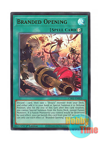 画像1: 英語版 CH01-EN023 Branded Opening 烙印開幕 (ウルトラレア) 1st Edition