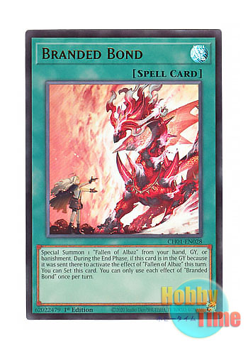 画像1: 英語版 CH01-EN028 Branded Bond 烙印の絆 (ウルトラレア) 1st Edition