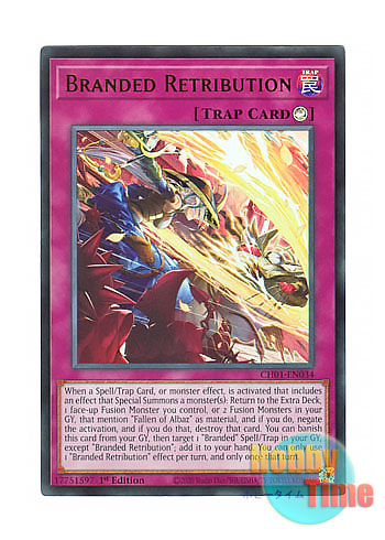 画像1: 英語版 CH01-EN034 Branded Retribution 烙印断罪 (ウルトラレア) 1st Edition
