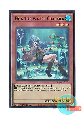 画像1: 英語版 CH02-EN001 Eria the Water Charmer 水霊使いエリア (ウルトラレア) 1st Edition
