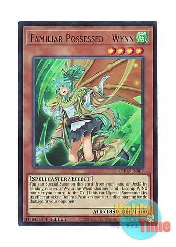 画像1: 英語版 CH02-EN007 Familiar-Possessed - Wynn 憑依装着－ウィン (ウルトラレア) 1st Edition